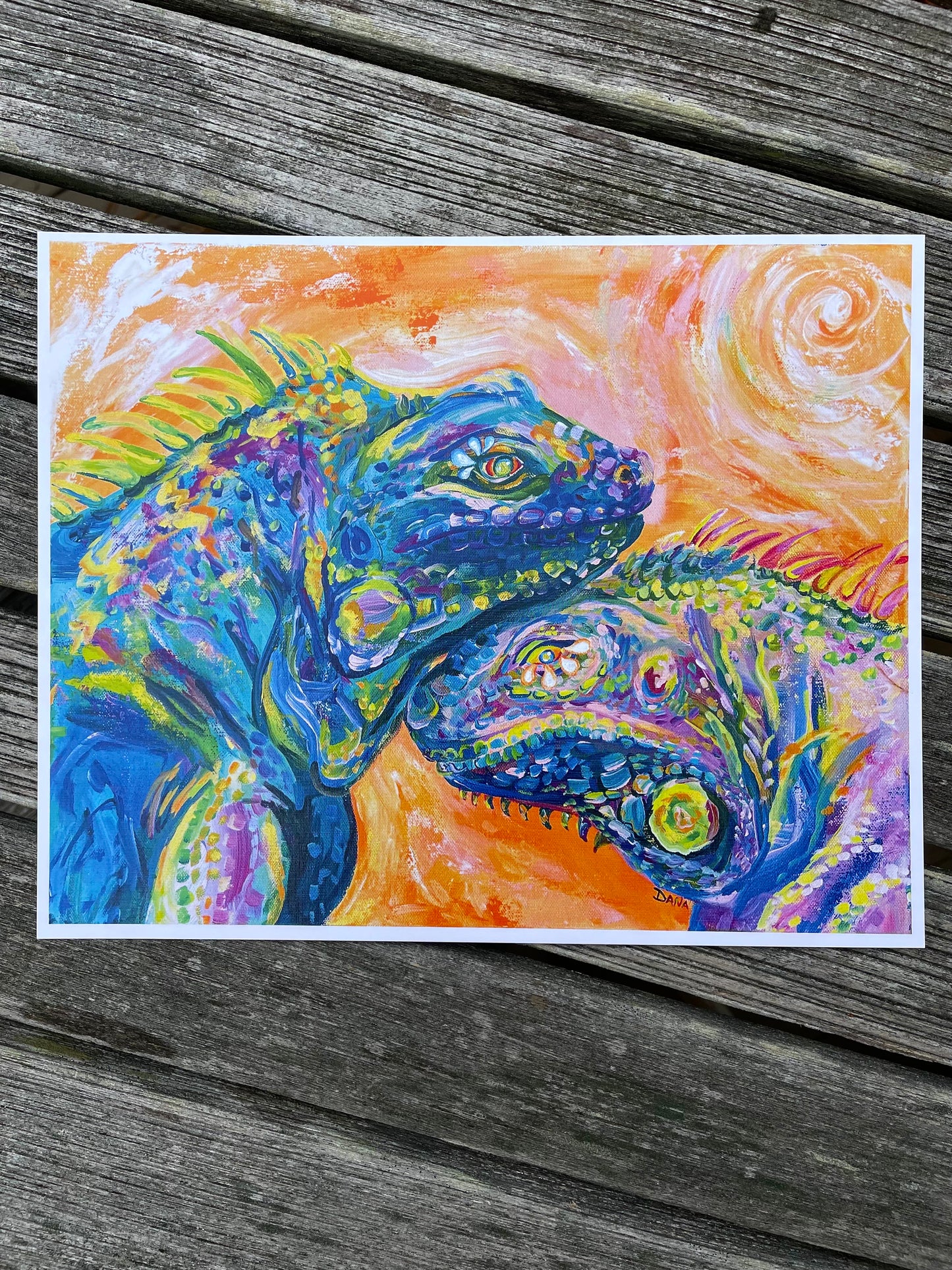 Forbidden Lovers Paper Print