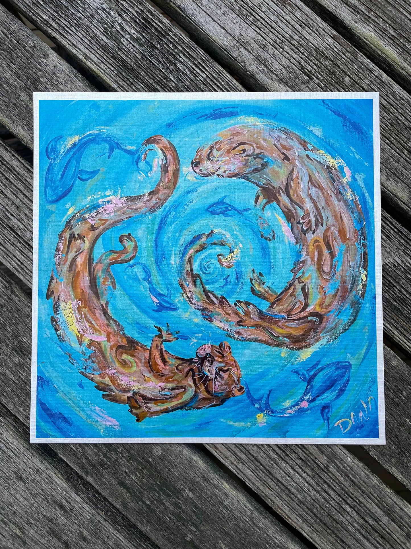 Why I Otter Paper Print