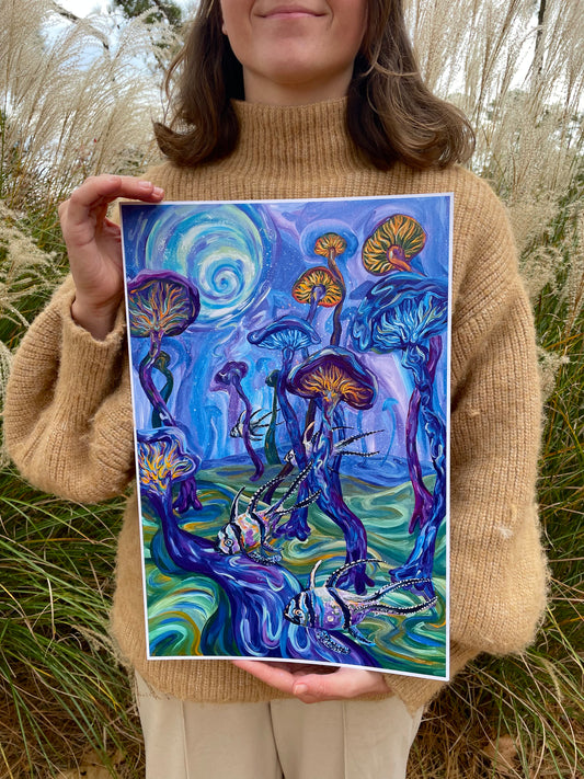 Lucid Dream Paper Print