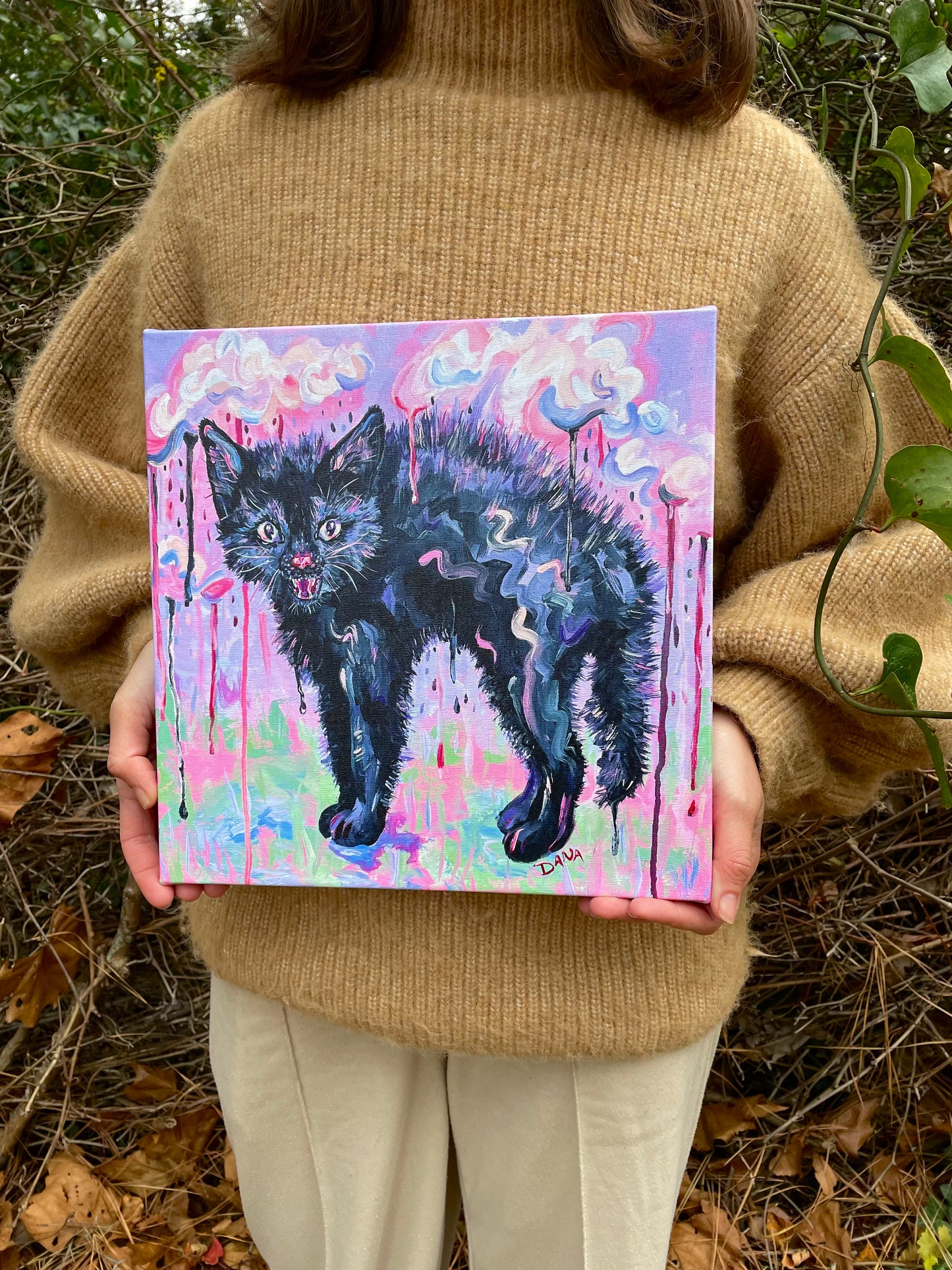 Spicy Kitty Canvas Print