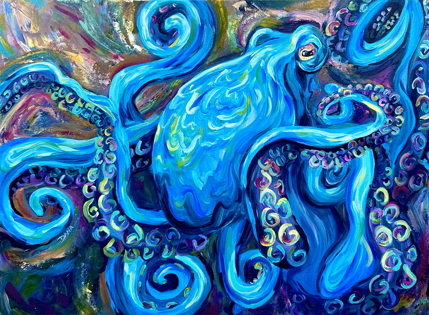 Blue'tude Archival Giclee