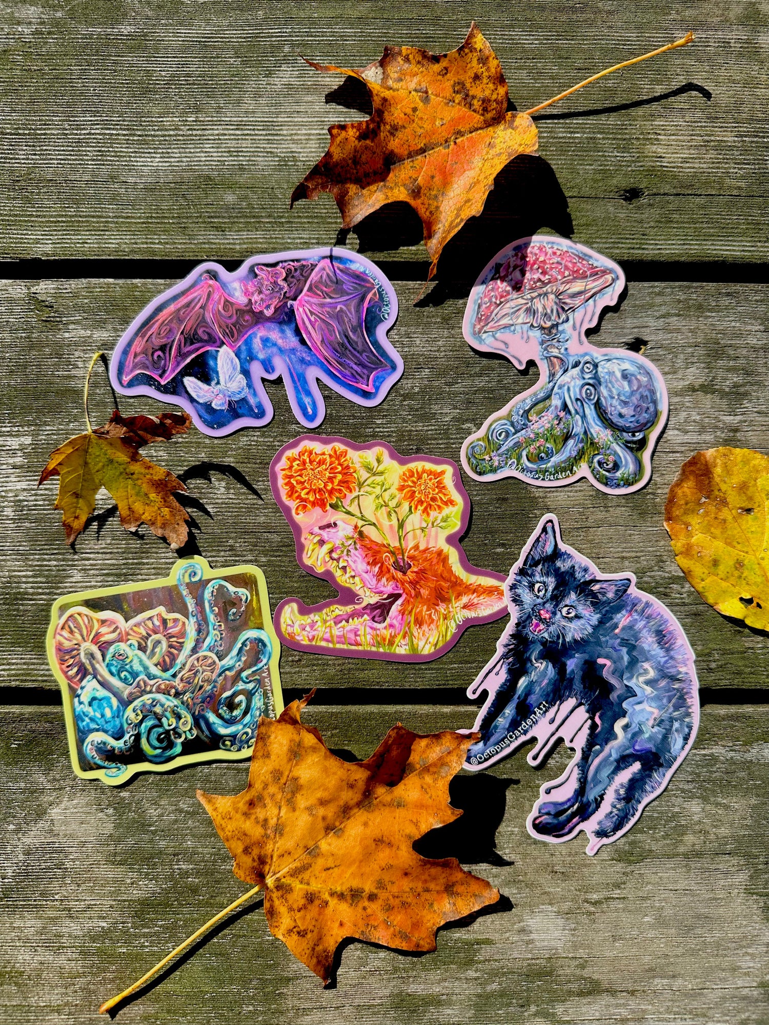 Stickers and Greeting Cards