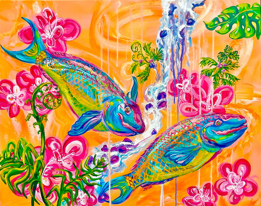 Parrotfish in Paradise