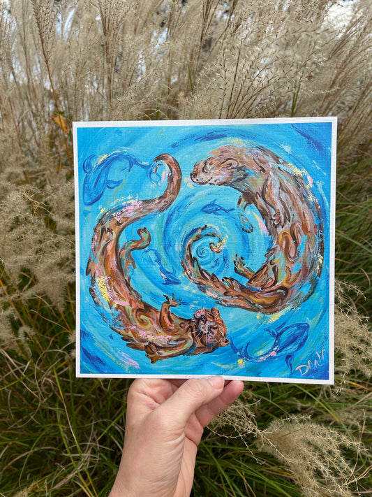 Why I Otter Paper Print