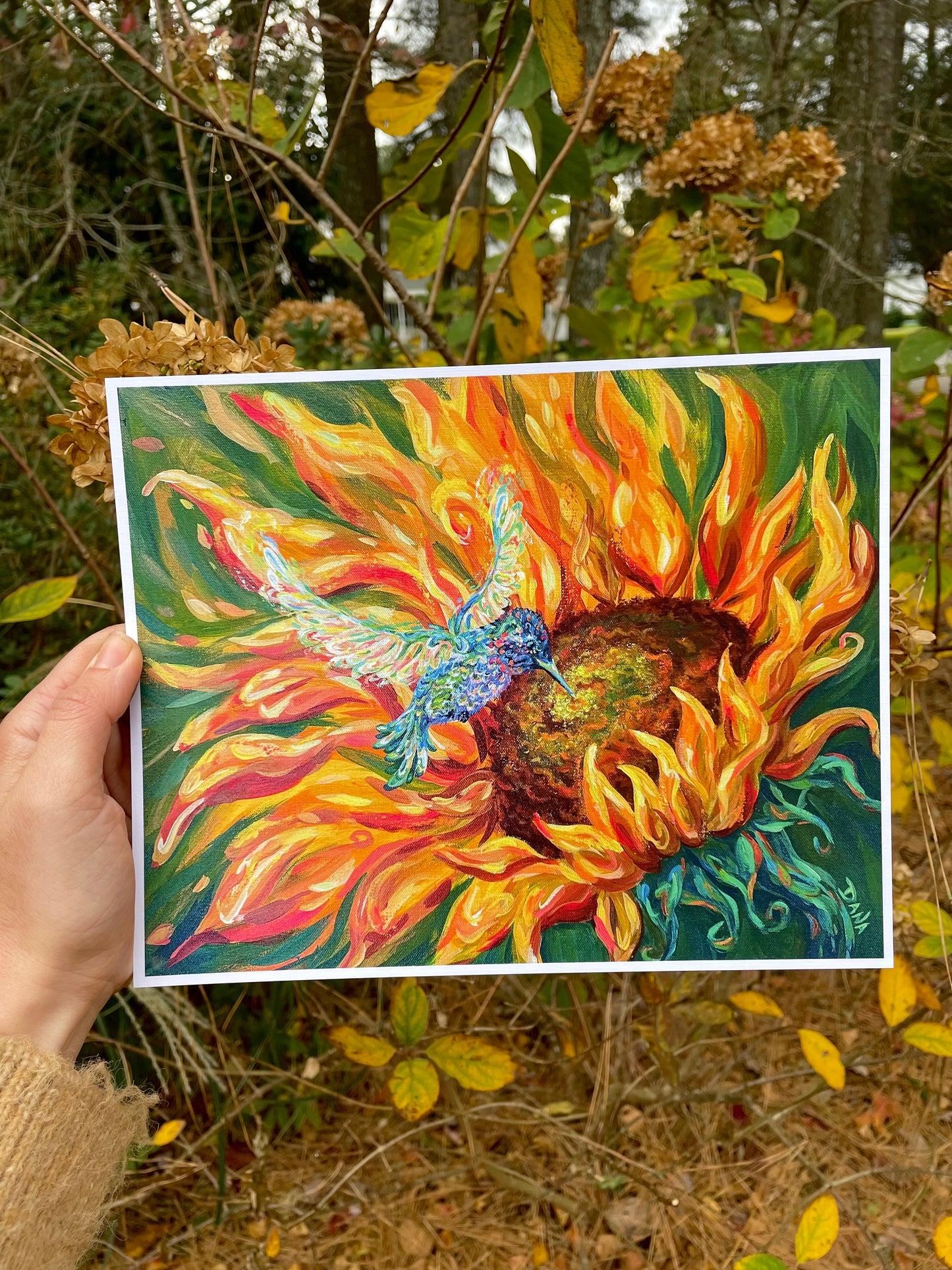 Sunny Sip Paper Print