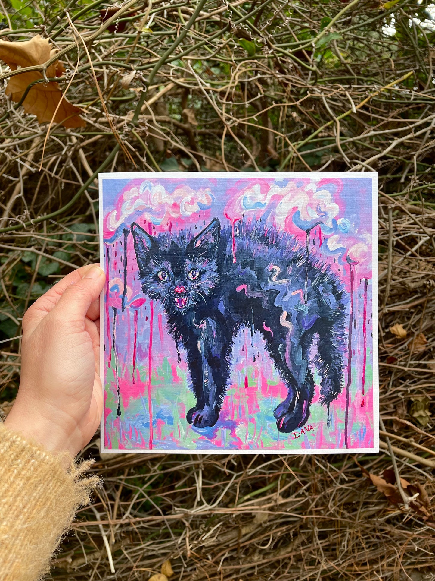 Spicy Kitty Paper Print