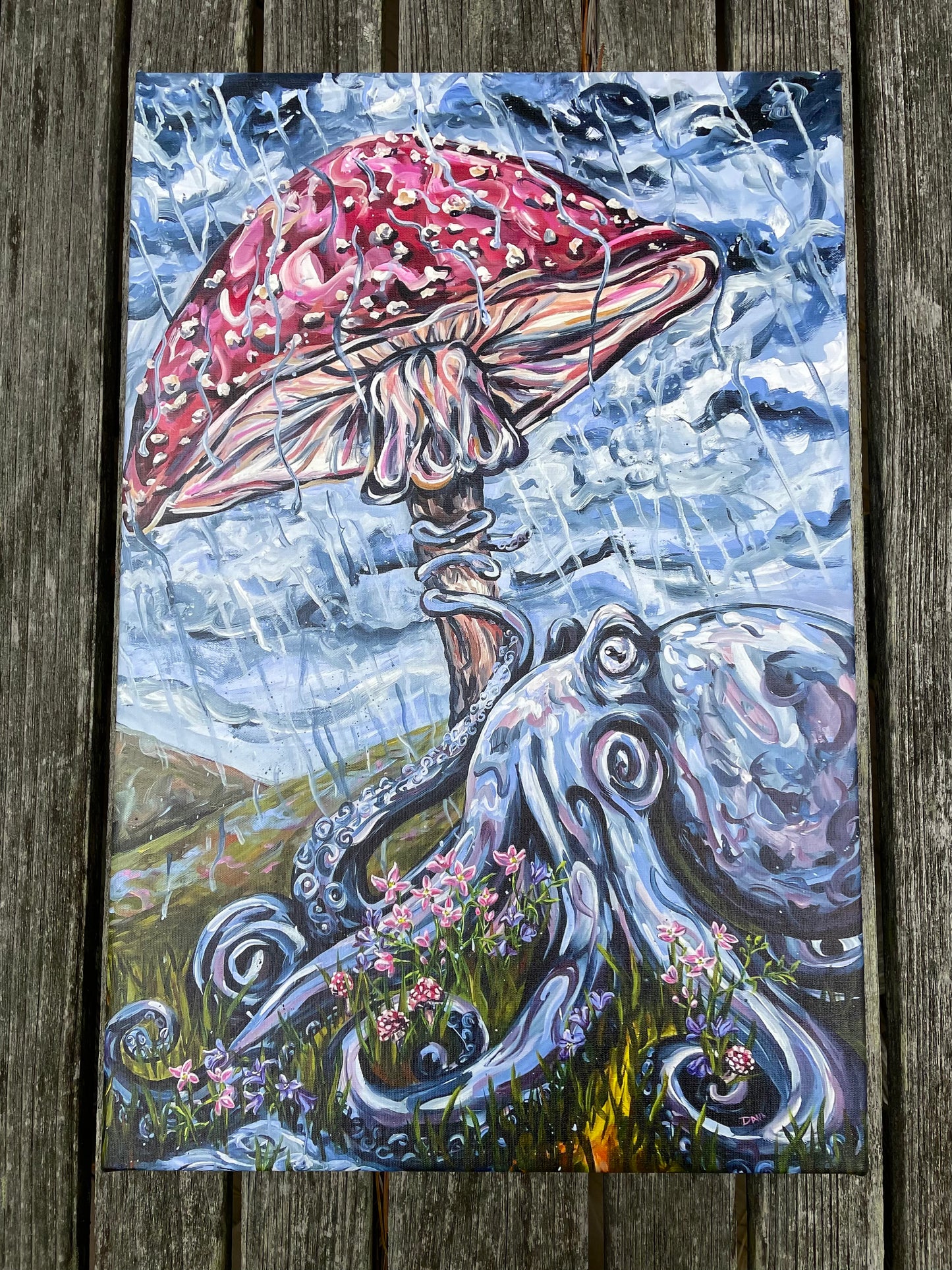 Shroom Gloom Canvas Print