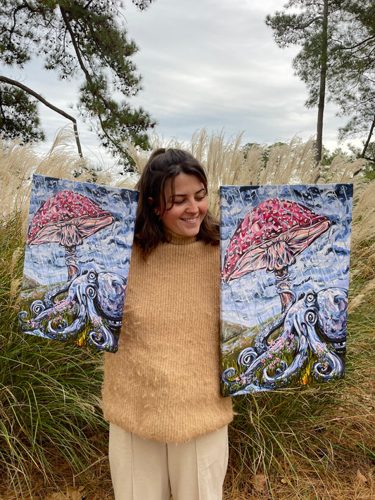 Shroom Gloom Canvas Print