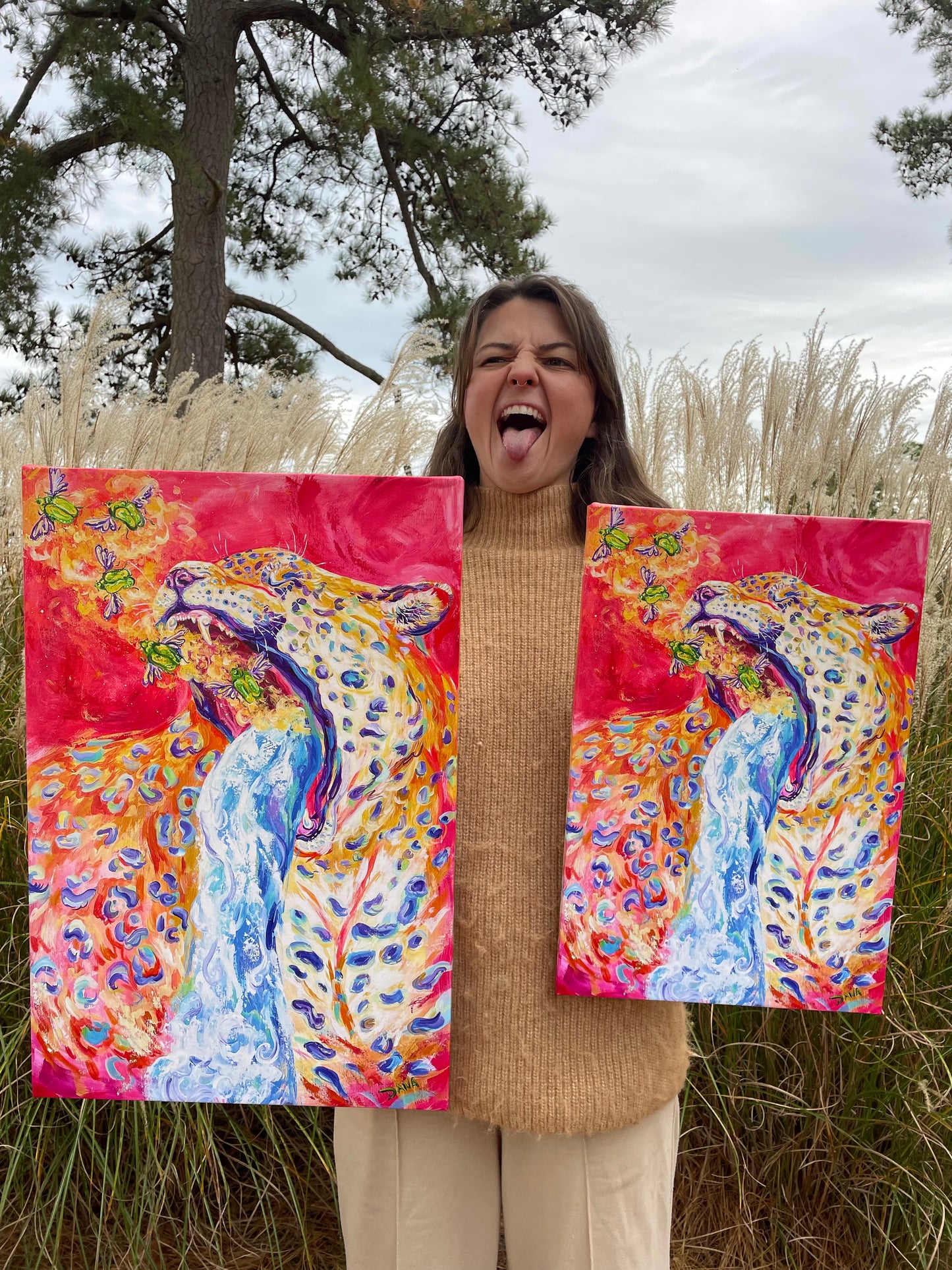 Lion's Breath ROAR Canvas Print