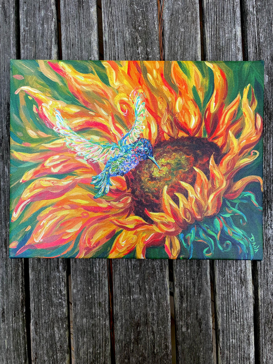 Sunny Sip Canvas Print