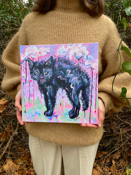 Spicy Kitty Canvas Print