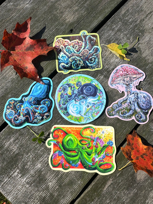 Octopus Sticker Pack