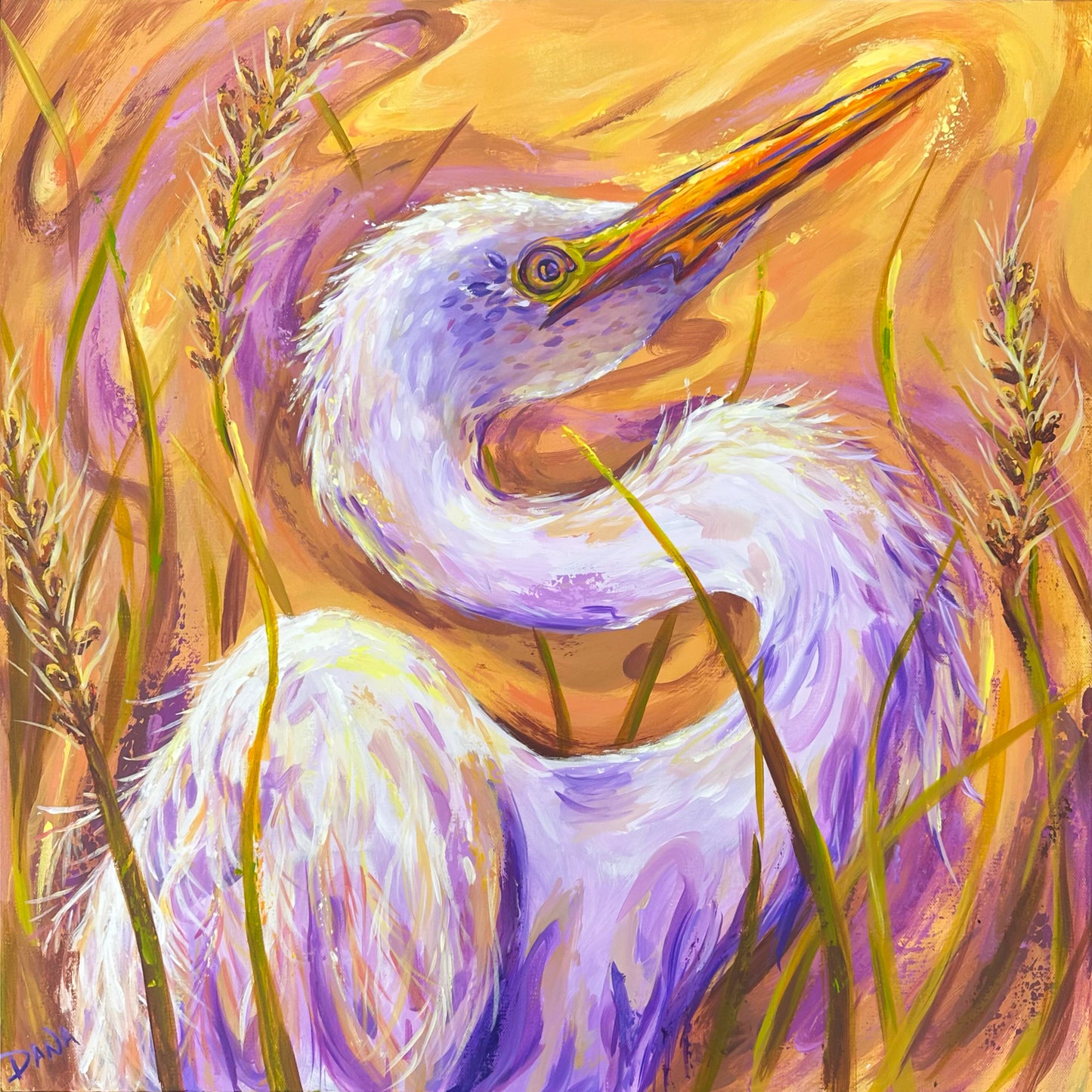 The Marsh Whisperers (diptych- price includes both canvases)