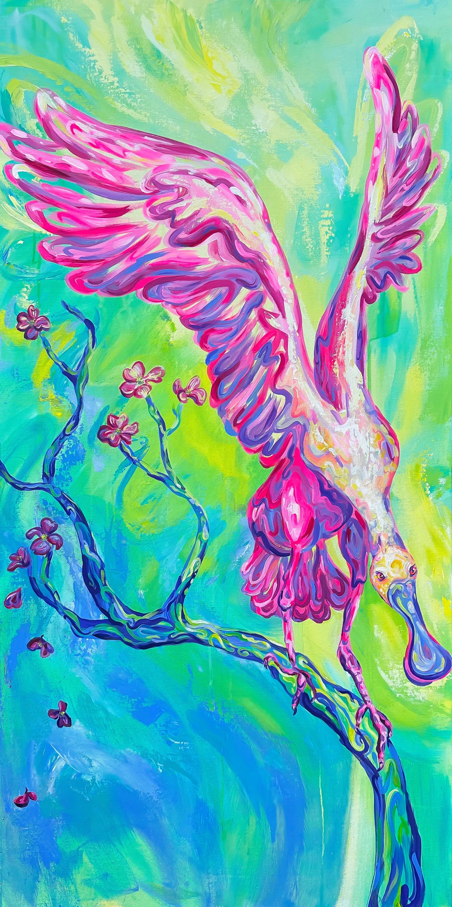 Roseate Roost Archival Giclee