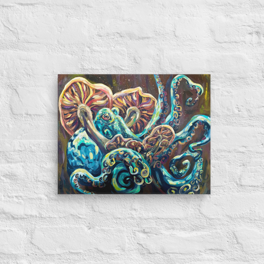 Octospore Canvas Print